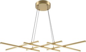 Maytoni modern függeszték halo fehér sárgaréz mymod244pl-l50bsk