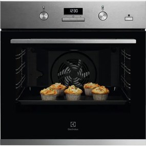 Beépített sütő Electrolux króm 60x57 cm KOD3H70X