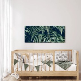 A páfrány levelek képe (120x50 cm)