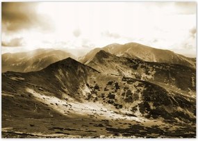 Poszterek 100x70 Tátra Lengyel hegyek Kilátás