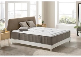 Kemény-közepes keménységű kétoldalas hőszabályozó hab matrac 140x200 cm HEXAFLEX GEL – Moonia