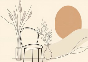 Poszter 100x70cm Nyugodt sarok