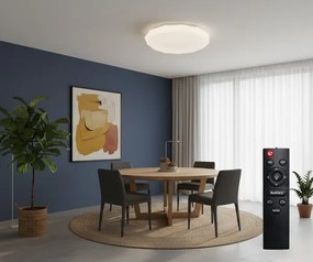 Top Light - LED dimmelhető fürdőszobai mennyezeti lámpatest SPARKLE LED/60W/230V 3000-6500K IP44 + távirányító