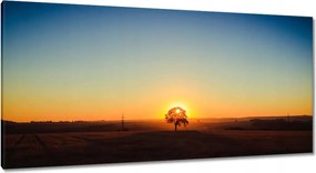 Festmények 115x55 Kilátás Tájkép