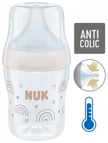 Baba cumisüveg NUK Perfect Match Temperature Control 150 ml fehér