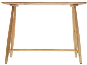 Tölgyfa étkezőasztal 44.5x100 cm Bodo – Villa Collection