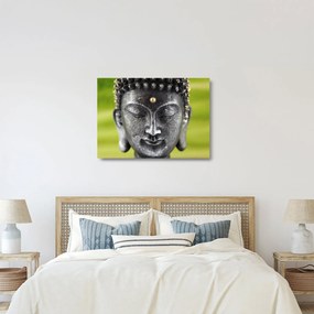 Üveg kép - Buddha szobor II. (70x50 cm)