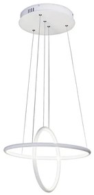 Rabalux 2544 - LED Csillár DONATELLA LED/37W/230V fehér