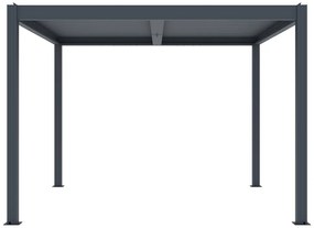 Bioklimatikus pergola G21 Austin 3x3 m, antracit alumínium - sérült csomagolás