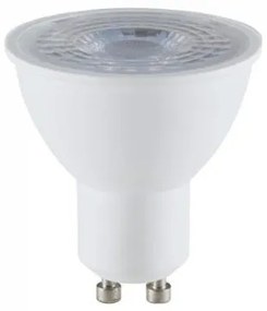 LED lámpa , égő , szpot , GU10 foglalat , 110° , 7.5 Watt , meleg fehér , Samsung Chip , 5 év garancia