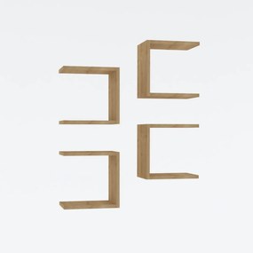 Base Sapphire Oak polc, 4 db