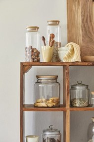 IB Laursen Fa vágódeszka bőr zsinórral OILED ACACIA WOOD