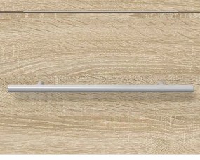 vidaXL Mosdókagyló szekrény Sonoma tölgy 38,5 x 41 x 48 cm Faanyag