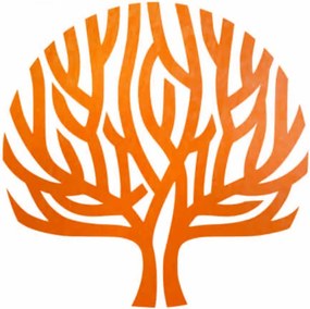 Modern fa fali kép fa szél az ágakon - SINGRO
