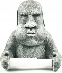 Wc-papír Tartó Moai Húsvéti Szigetek Figura Fej Ajándék