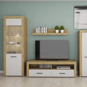 GAMA TV Állvány Tölgy Színben. 155 cm.