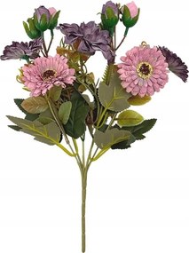 Dália csokor gerbera 30 cm lila