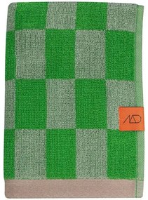 Zöld organikus pamut törölköző 50x90 cm Retro – Mette Ditmer Denmark