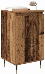 Széf 2 pcs Öreg fa 40 x 35 x 70 cm Műszaki fa és vas