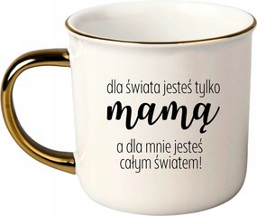 Bögre Fehér Arany Rant Nt Vicces Anyák Napja A Világ Számára Te Csak Anya Vagy