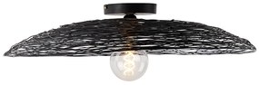 Keleti mennyezeti lámpa fekete 60 cm - Glan