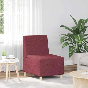 bordó szövet kanapéfotel 55 cm