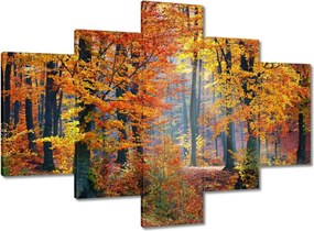 Vászonkép 100x70 Arany ősz