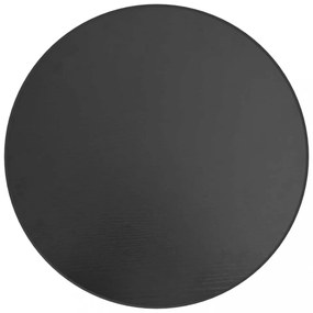 fekete MDF dohányzóasztal Ø35 cm