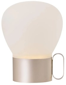 NORDLUX Nuru asztali lámpa, rosegold, 2700K melegfehér, beépített LED, 2,5W , 15.5cm átmérő, 48275058