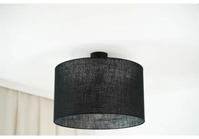 Brilagi - TUBES ROLLER mennyezeti lámpa 1xE27/15W/230V, 50 cm, fekete