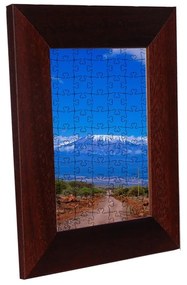 Nairobi puzzle képkeret sötétbarna