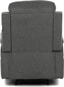 Dönthető fotel szürke, szövet anyag TV-4086 GREY2