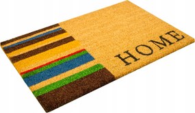 40x60 cm Kókusz Lábtörlő Színes Csíkokkal