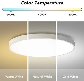 Brilagi - Dimmelhető LED lámpatest POOL SMART LED/100W/230V átm. 80 cm Wi-Fi Tuya fehér + távirányító