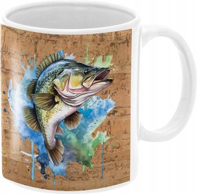 Gyönyörű Bögre Horgászoknak Születésnapi Ajándék Halaknak 330 ml Csomagolás