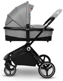 Lionelo - MIKA 2 az 1-ben kombinált babakocsi Grey Stone