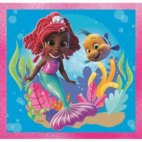 Disney Hercegnők puzzle 3x48 db-os (Junior Ariel)