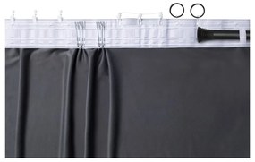 Krémszínű bársony dimout (részleges sötétítő) függöny 200x250 cm Velto – Filumi