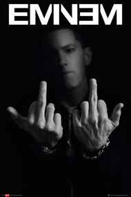 Plakát Eminem - fingers, (61 x 91.5 cm)
