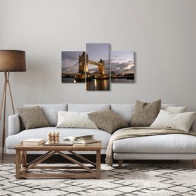 Kép - Tower Bridge éjszaka (90x60 cm)