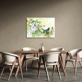 Kép - tavasz (üvegen) (70x50 cm)