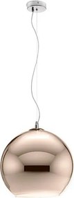RENDL BEAU MONDE 25 závěsná měděné sklo 230V LED E27 15W