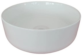 EROS SIMPLE 8 - PULTRA ültethető - Top Counter - porcelán mosdó - 36 x 36 x 13 cm