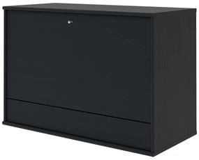 Fekete bortartó szekrény 89x61 cm Mistral 004 - Hammel Furniture