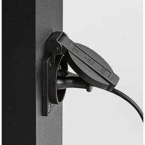 Rabalux 77122 Ankara kültéri oszlop konnektorral E27, 1x max. 12W, IP44