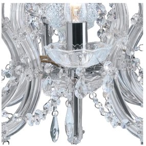 Searchlight 399-8 - Kristály csillár láncon MARIE 8xE14/40W/230V