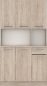 Hatajtós szekrény, sonoma tölgy, PELION NEW