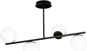 EMIBIG 1020-4 BIOR Loft Mennyezeti Lámpa Fekete E14 IP20