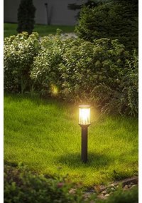 Lámpa Kerti lámpatest  KERTA-P 50, E27, MAX.12W, IP44, AC220-240V, 50-60Hz, pole, grafit