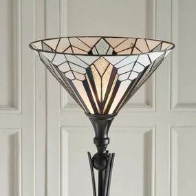 Endon 63933 - Tiffany ASTORIA állólámpa 1xE27/60W/230V Ø 40 cm